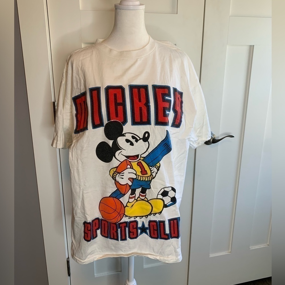 Vintage Mickey Mouse Single Stitch